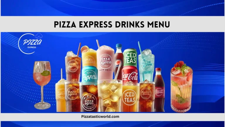 Pizza express drinks menu perfect for your meal.