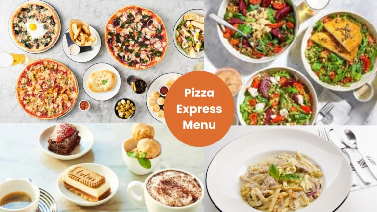 Pizza Express menu explore each items with discounted price.