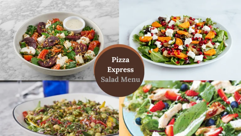 Pizza Express Salad Menu