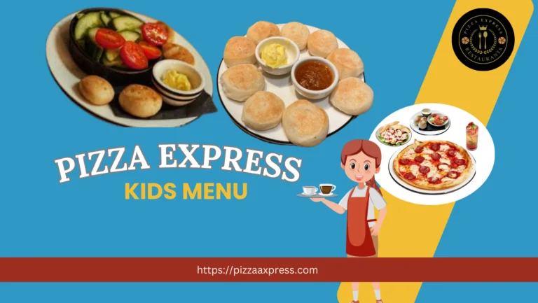 Pizza Express Kids Menu