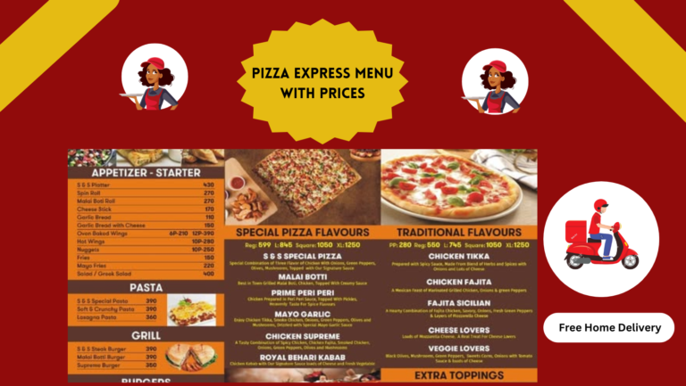 Pizza Express Menu with Prices | Best Pizzas, Pasta & More