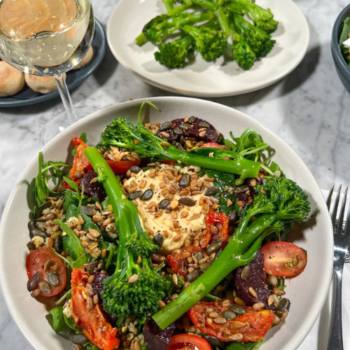 Enjoy Pizza Express Buddha Bowl a fresh and healthy dish.